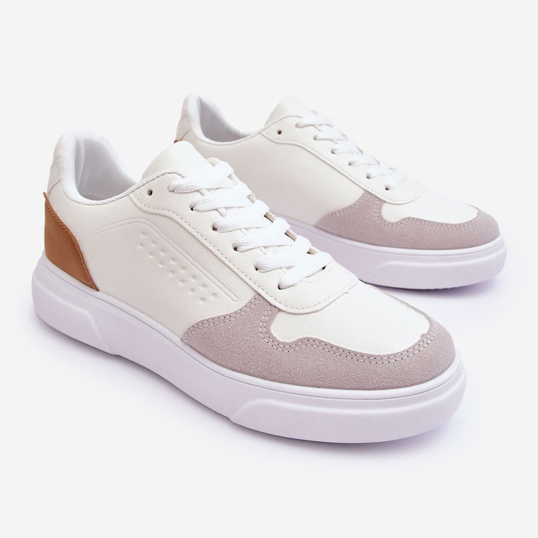 WJ1 Chaussures De Sport À Lacets Castiel Blanches Homme 1