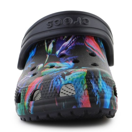 Chaussons Crocs Classic Dino Clog Jr 208303-4LF le noir 1