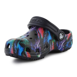 Chaussons Crocs Classic Dino Clog Jr 208303-4LF le noir 2