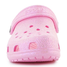 Crocs Classic Glitter Sabots K Jr 206993-6S0 rose 1