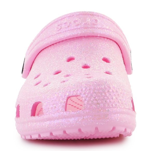 Crocs Classic Glitter Sabots K Jr 206993-6S0 rose 1
