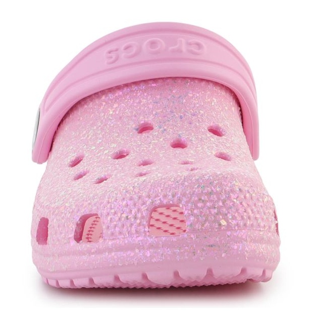 Crocs Classic Glitter Sabots K Jr 206992-6S0 rose 1 Crocs Classic Glitter Sabots K Jr 206992-6S0 rose 1