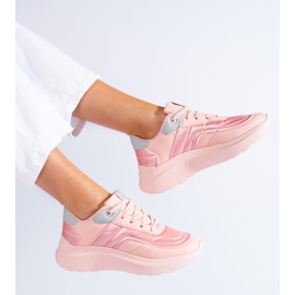 Baskets femme Big Star II274333600 rose 1 Baskets femme Big Star II274333600 rose 1