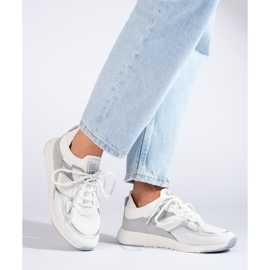 Baskets femme Big Star JJ274A196 blanc 2