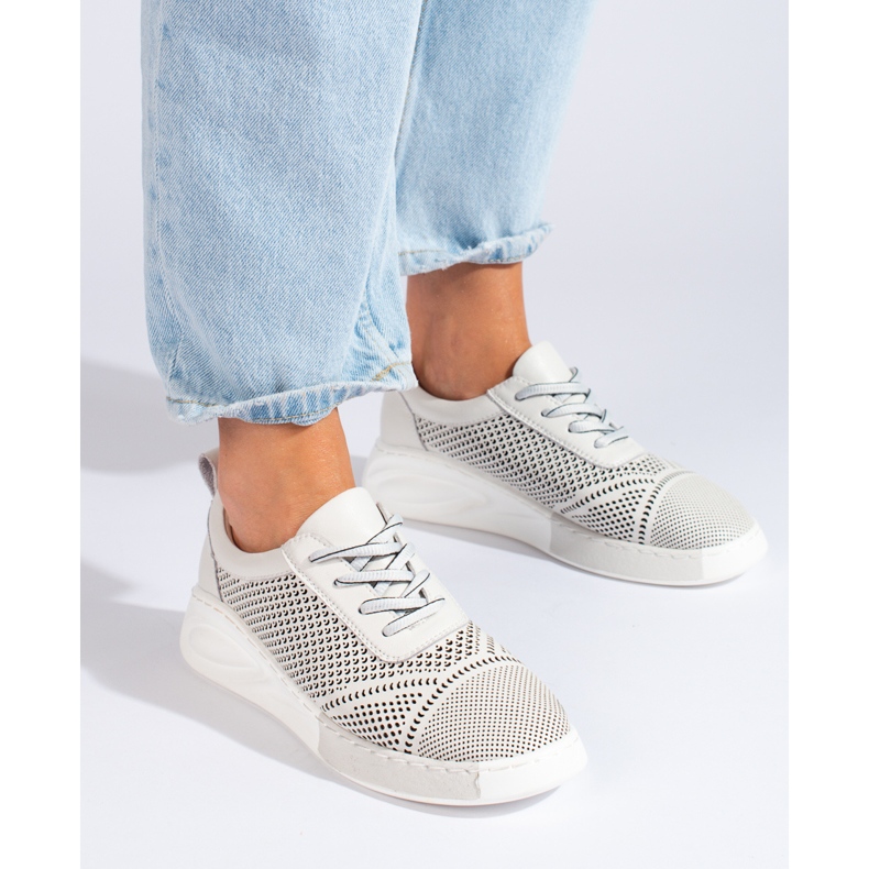 ARTIKER Baskets légères en cuir gris 2 ARTIKER Baskets légères en cuir gris 2