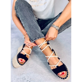 Marge Espadrilles compensées noires le noir 3