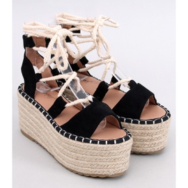 Marge Espadrilles compensées noires le noir 5