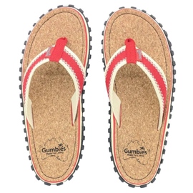 Gumbies Corker Tongs G-CO-UNI-R rouge 1