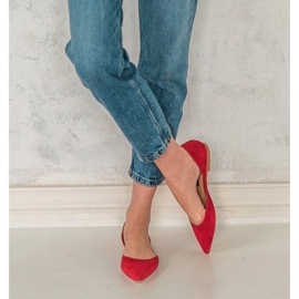 Marco Shoes Ballerines à talon rouge 2