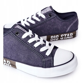 Baskets homme Big Star HH174047 bleu marine 3