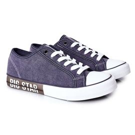 Baskets homme Big Star HH174047 bleu marine 5