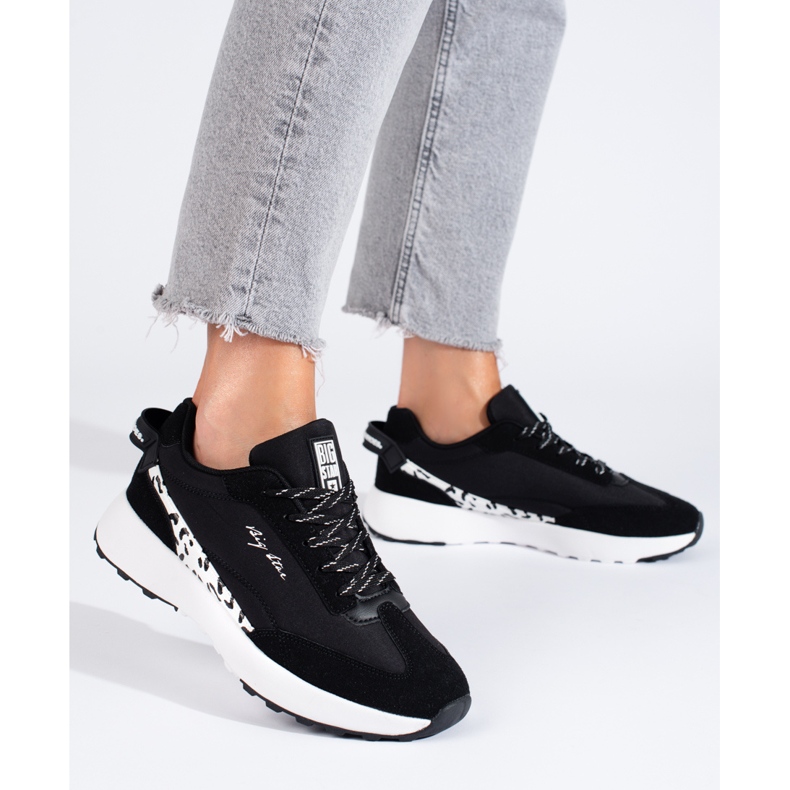 Baskets noires LL274956 Big Star 1