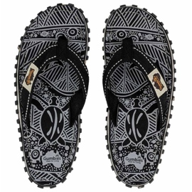 Tongs Gumbies Islander G-IS-UNI-BLSIG le noir 1