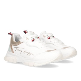 Chaussures Tommy Hilfiger W T3A4-32164-0289X048 blanche 1