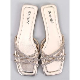 Chaussons Rexha Gold Zirconia d'or 1