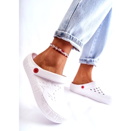 Chaussons Légers Femme Kroks Big Star II275003 Blanc blanche 4