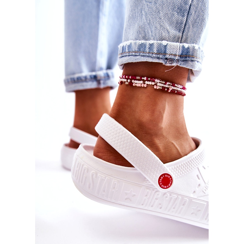 Chaussons Légers Femme Kroks Big Star II275003 Blanc blanche 5