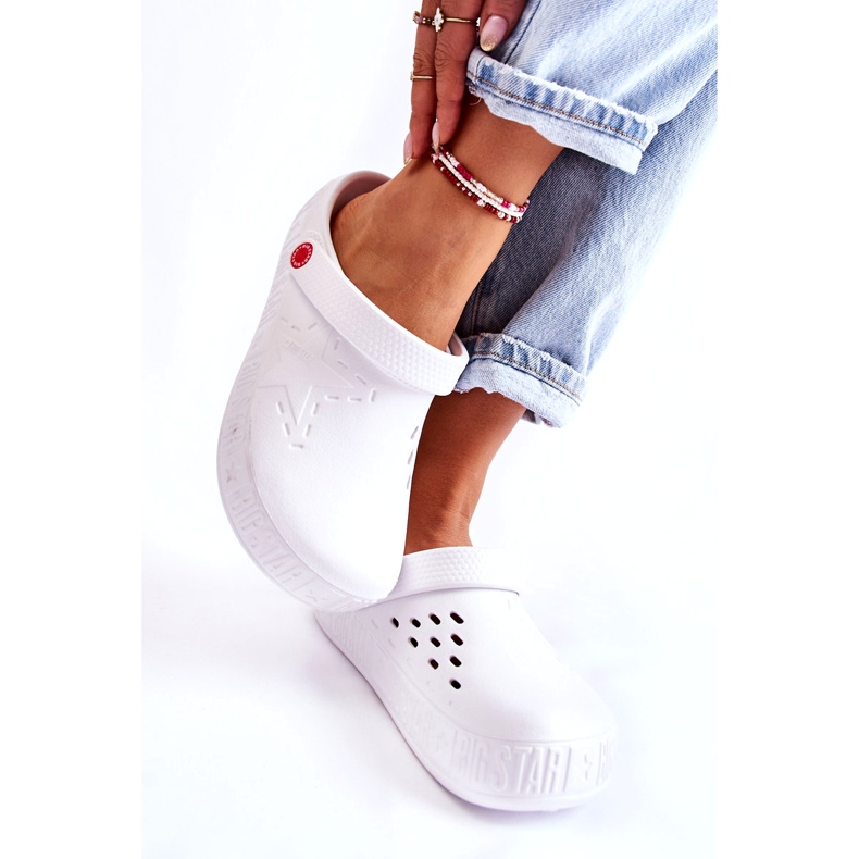 Chaussons Légers Femme Kroks Big Star II275003 Blanc blanche 6