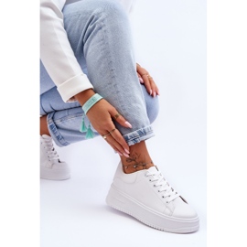 Chaussures de sport classiques pour femmes White Night Trip blanc 2
