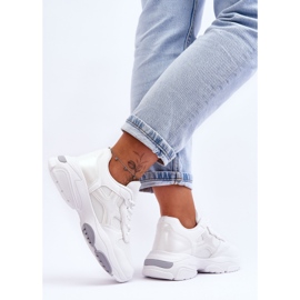 PS1 Baskets à lacets pour femmes Blanc Cortes blanche 2