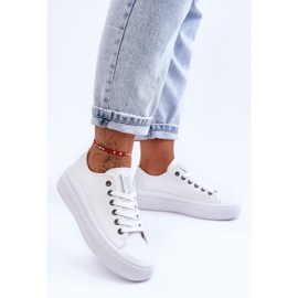 Baskets Plateforme Femme Big Star LL274A177 Blanc blanche 1