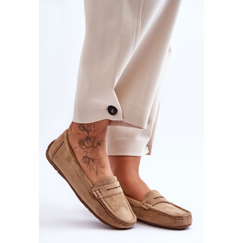 Mocassins en Daim pour Femme Marron Lenvie brun 1