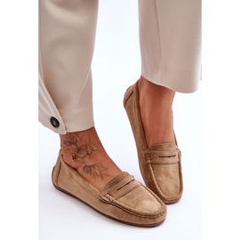Mocassins en Daim pour Femme Marron Lenvie brun 4