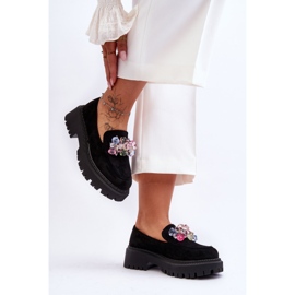 PS1 Mocassins Cristal Femme Noir Avril le noir 1 PS1 Mocassins Cristal Femme Noir Avril le noir 1