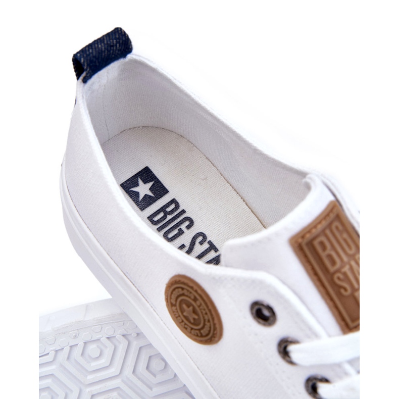 Baskets Homme Big Star LL174019 Blanc 6