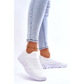 Chaussures de sport pour femmes Slip-on Big Star DD274460 Blanc blanche 2 Chaussures de sport pour femmes Slip-on Big Star DD274460 Blanc blanche 2
