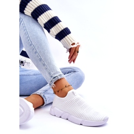 Chaussures de sport pour femmes Slip-on Big Star DD274460 Blanc 5
