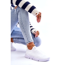 Chaussures de sport pour femmes Slip-on Big Star DD274460 Blanc 6