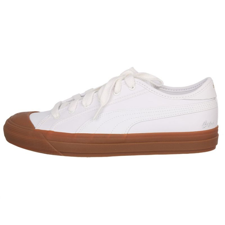 Puma Capri Leather 369244 03 Chaussures de sport blanc 1