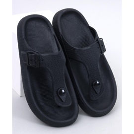 Tongs en mousse souple Sadier Noir le noir 1