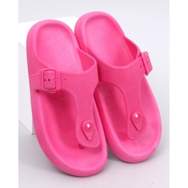 Tongs en mousse souple Sadier Fuchsia rose 1