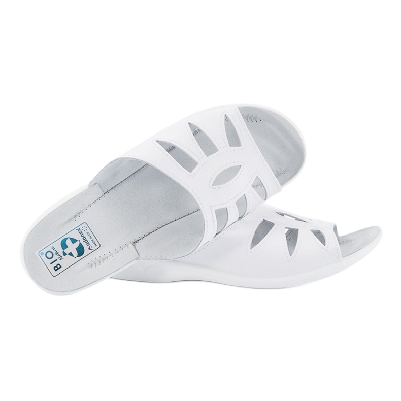 Chaussons Adanex BIO Nature 9241 blanc 2