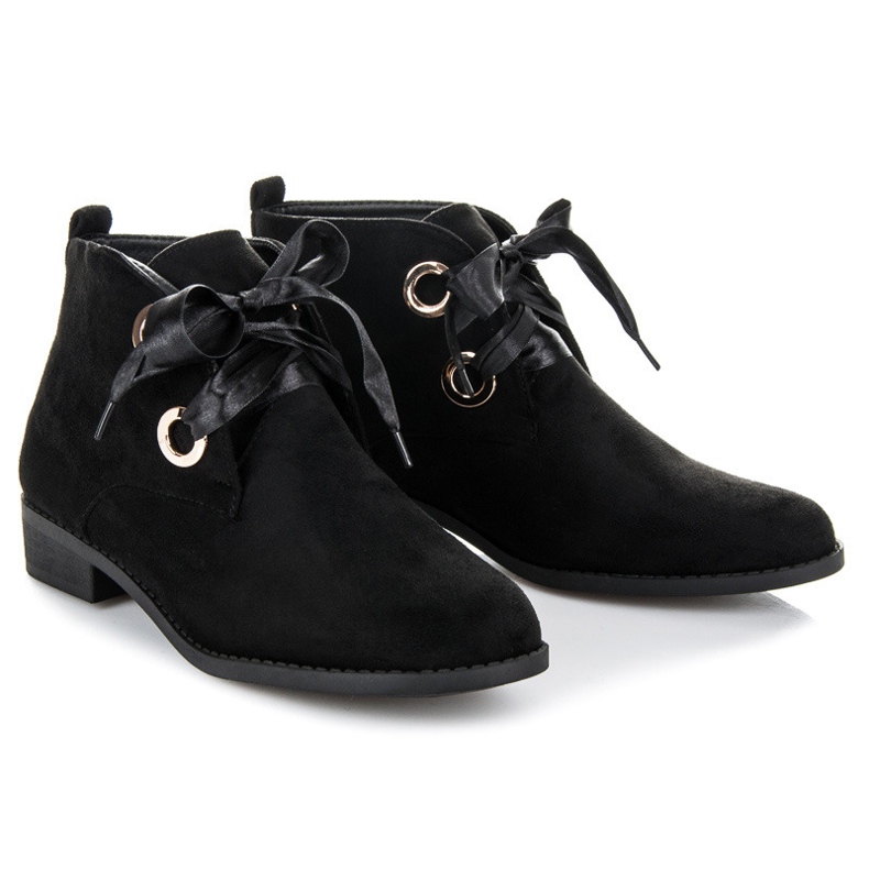 Sergio Todzi Bottines en daim noir 2