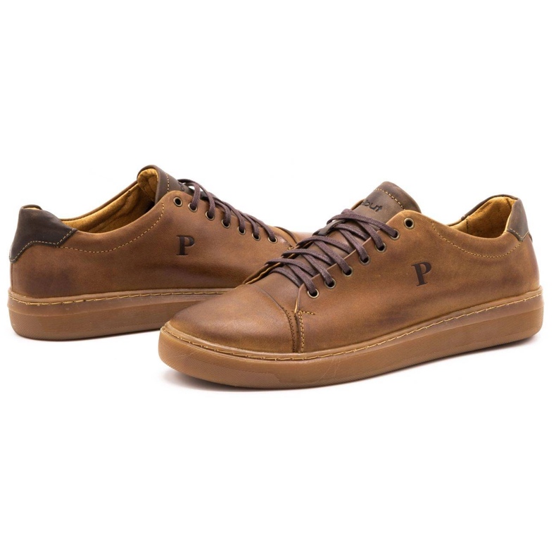 Polbut Chaussures cuir homme 2109 camel brun 3 Polbut Chaussures cuir homme 2109 camel brun 3
