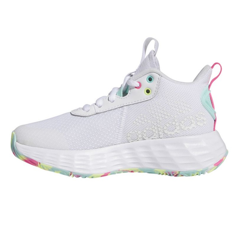 Chaussures de basket adidas OwnTheGame 2.0 Jr. IF2696 blanc blanc 1