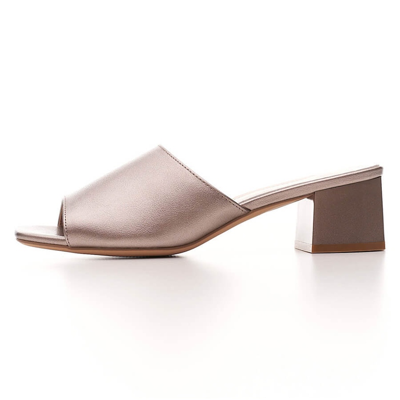 Sandales femme Sergio Leone platine avec élastique KL317 argent 2