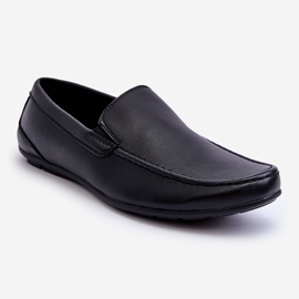 Mocassins Homme Cuir Noir Theo 1