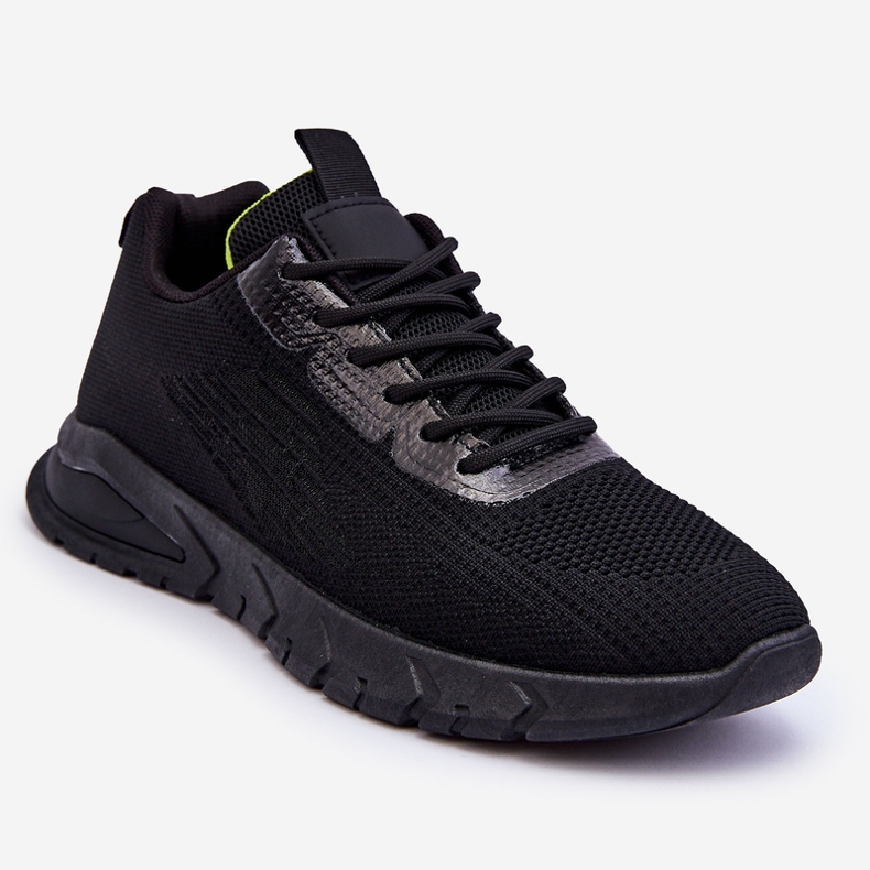Chaussures De Sport Classiques Pour Hommes Noir Santiago 1
