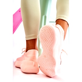 Chaussures de sport à enfiler roses pour femmes 4