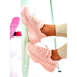 Chaussures de sport à enfiler roses pour femmes 2