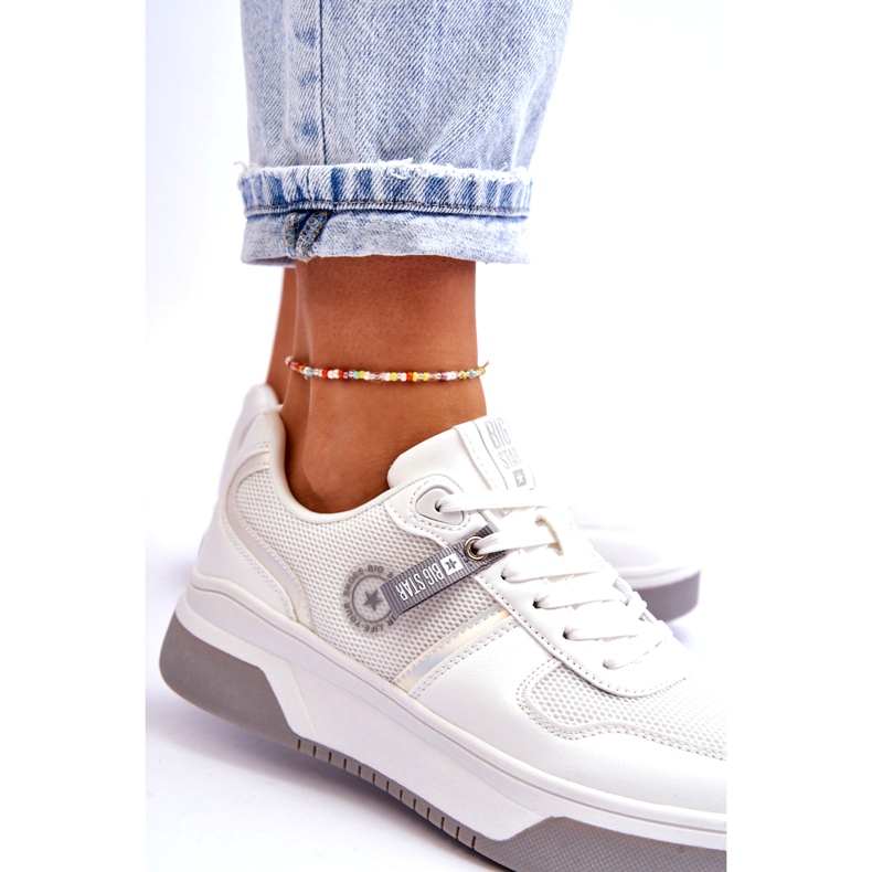 Baskets Classiques Système de Mousse à Mémoire Big Star LL274A024 Blanc 4