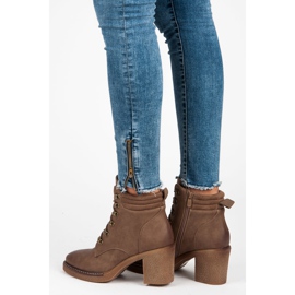 Seastar Bottines à lacets brun 5