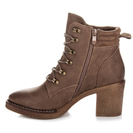 Seastar Bottines à lacets brun 1