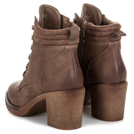 Seastar Bottines à lacets brun 2