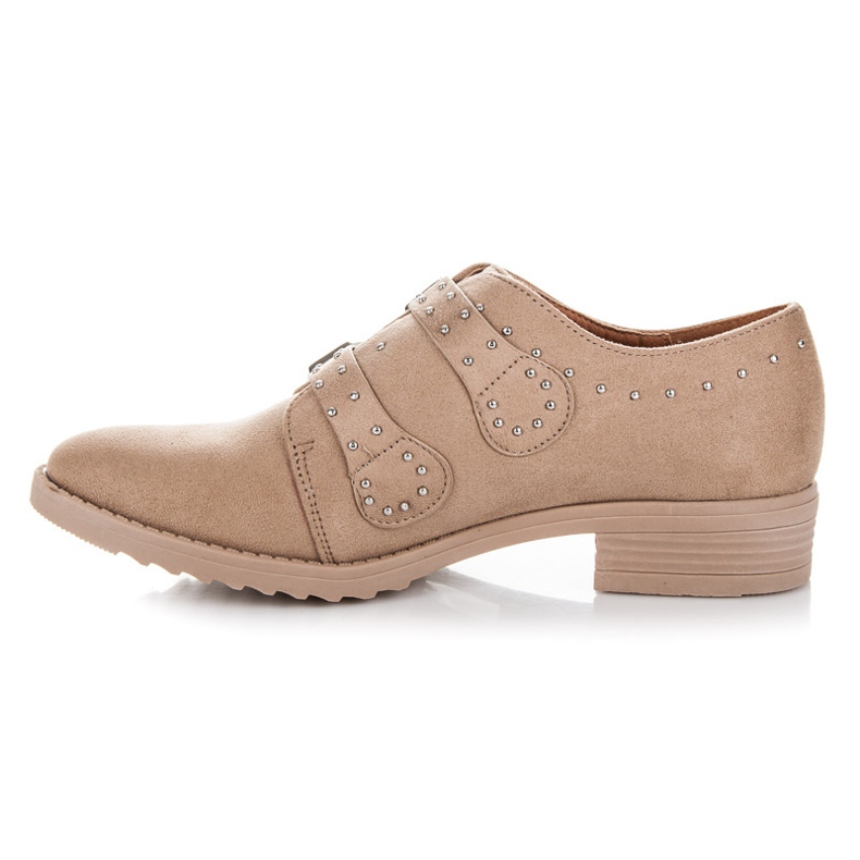 Fama Chaussures en daim brun 1