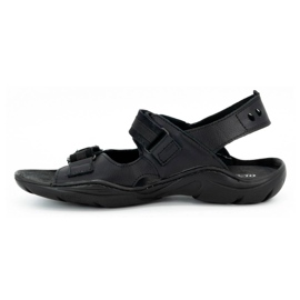 Olivier Sandales cuir homme noir 448 1
